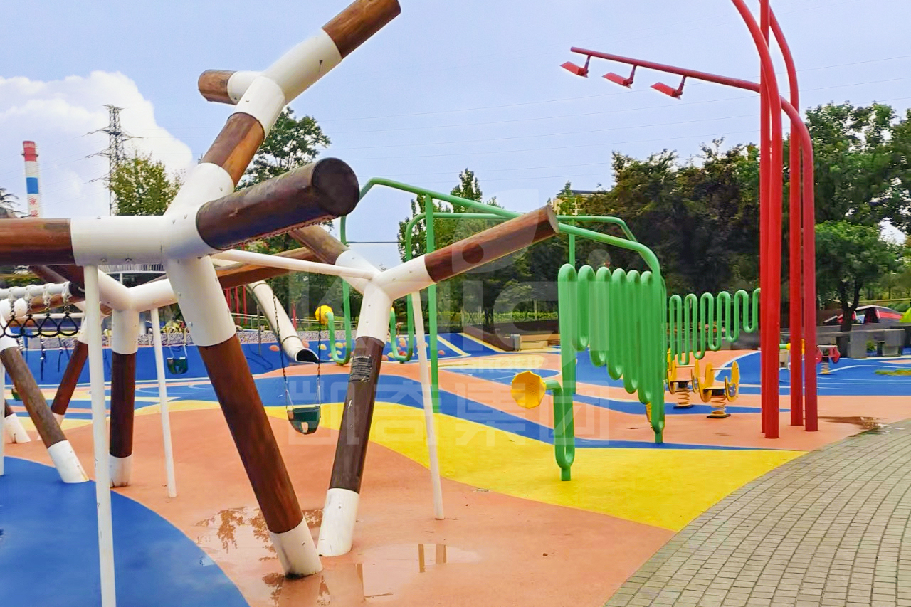 胶州三里河儿童乐园 | 置身生态绿廊，开启游乐之旅