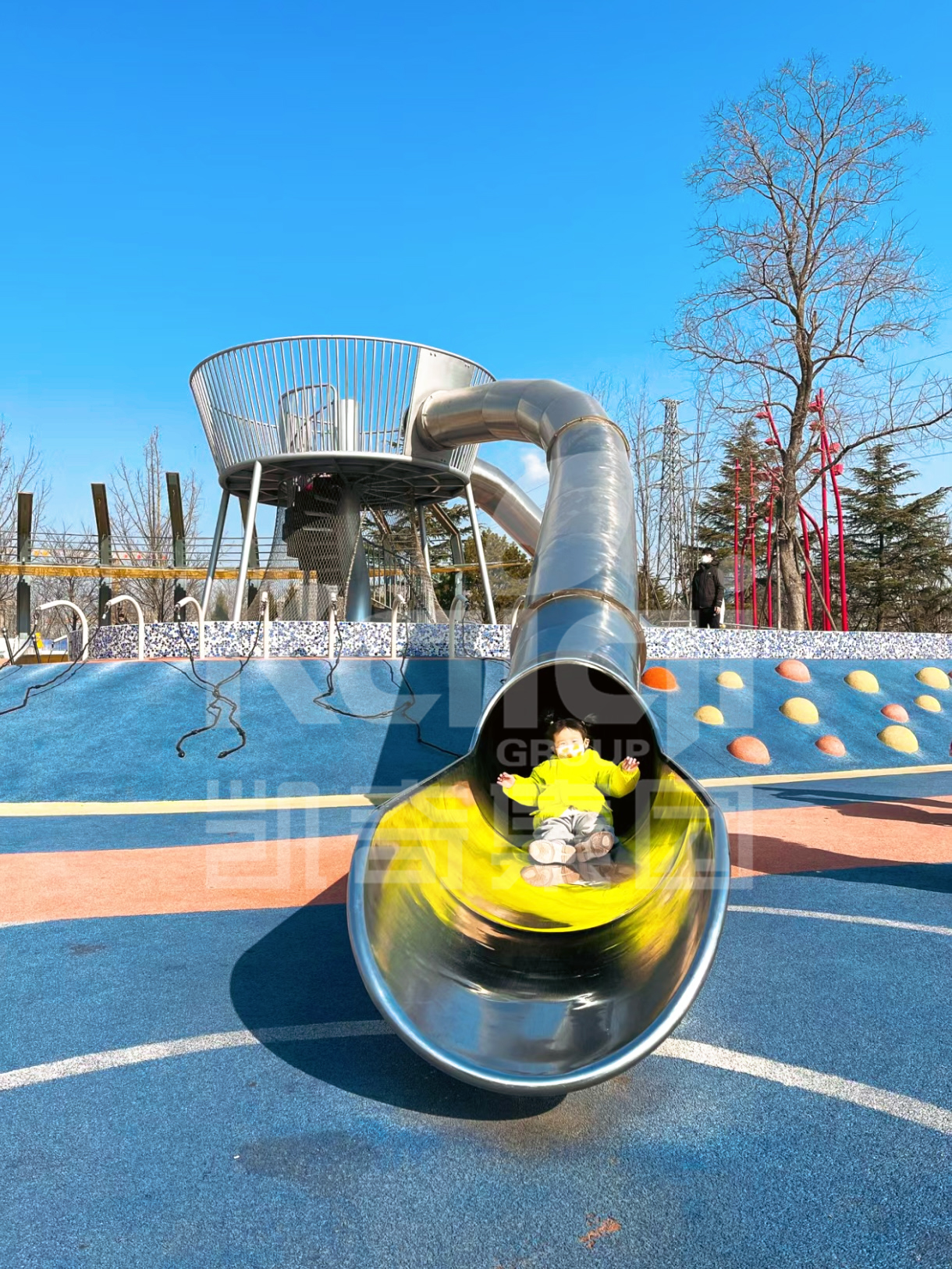 胶州三里河儿童乐园 | 置身生态绿廊，开启游乐之旅