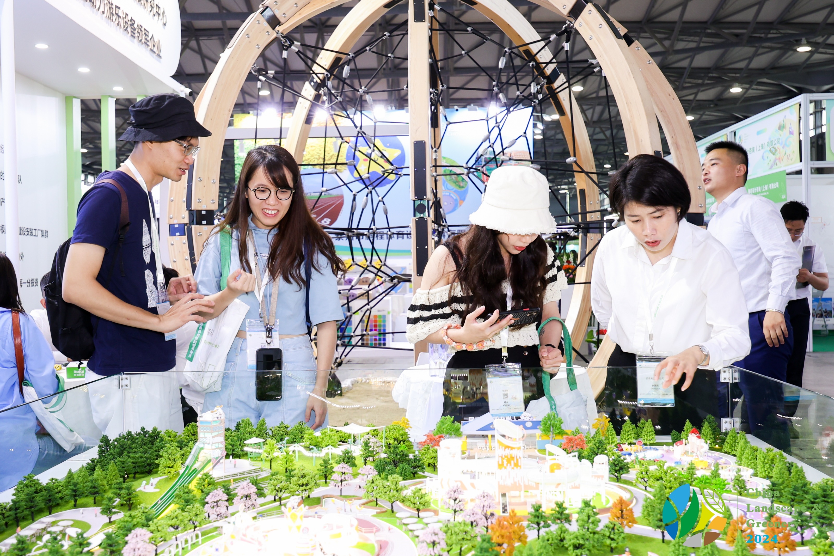 绿意盈怀，自然之韵 | pa真人集团参加第二十届中国（上海）国际园林景观博览会