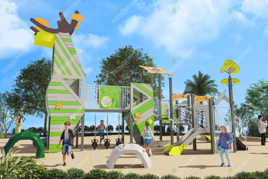 绿意盎然 生态木趣 | pa真人主题游乐系列产品