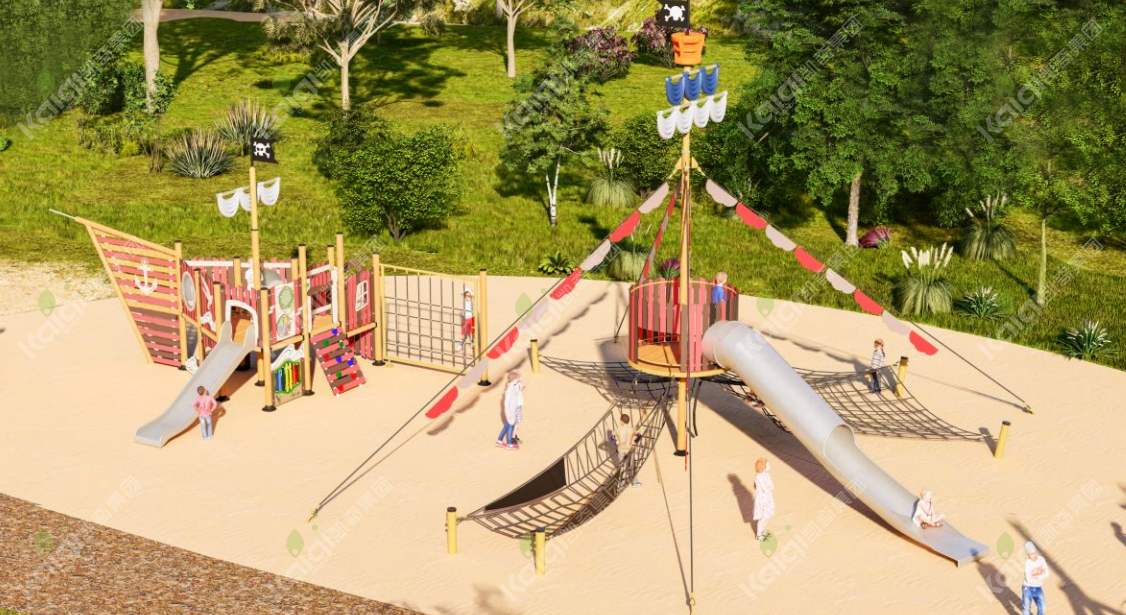 绿意盎然 生态木趣 | pa真人主题游乐系列产品