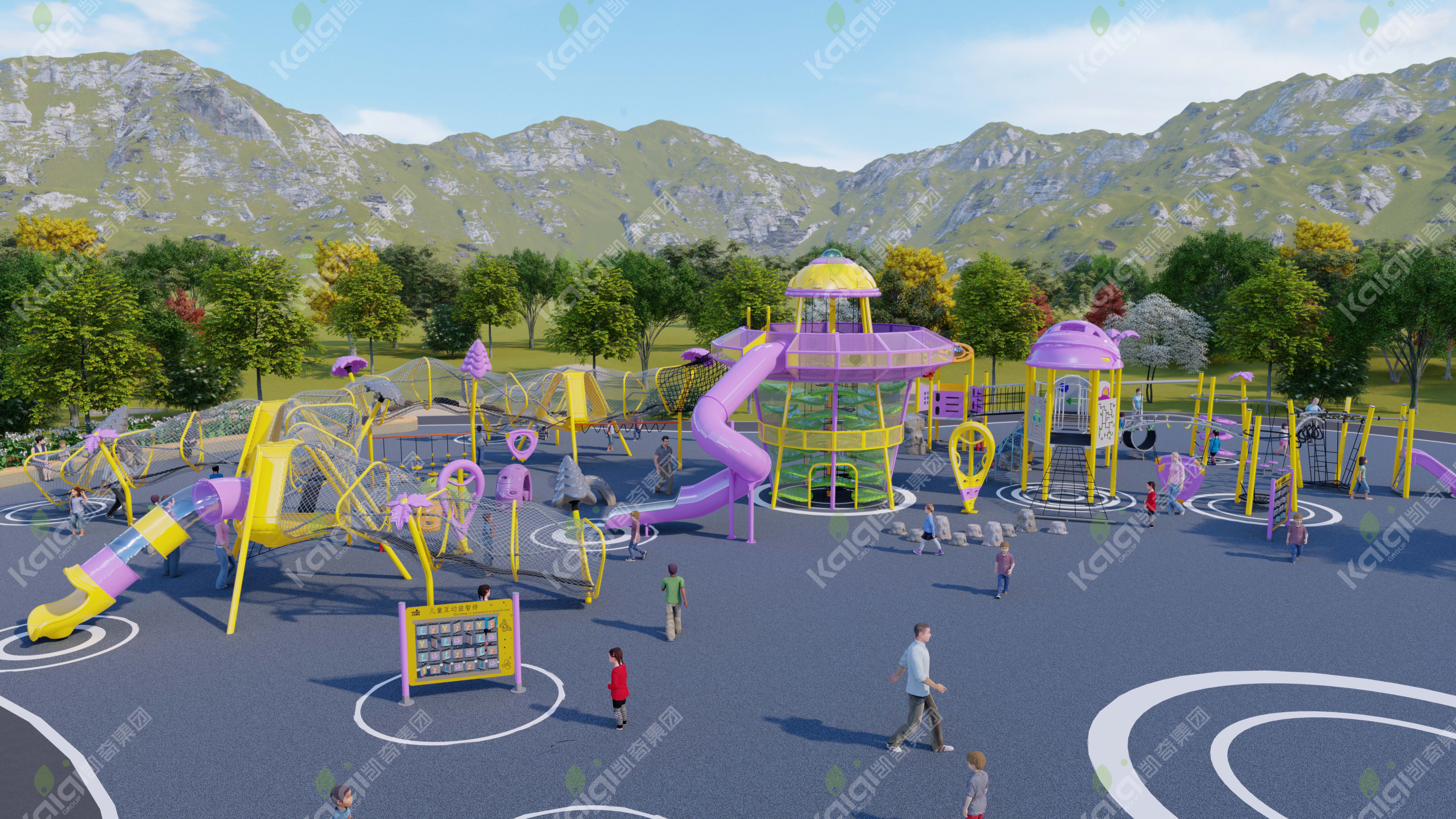 守护纯真，织梦童年 | pa真人主题游乐系列产品